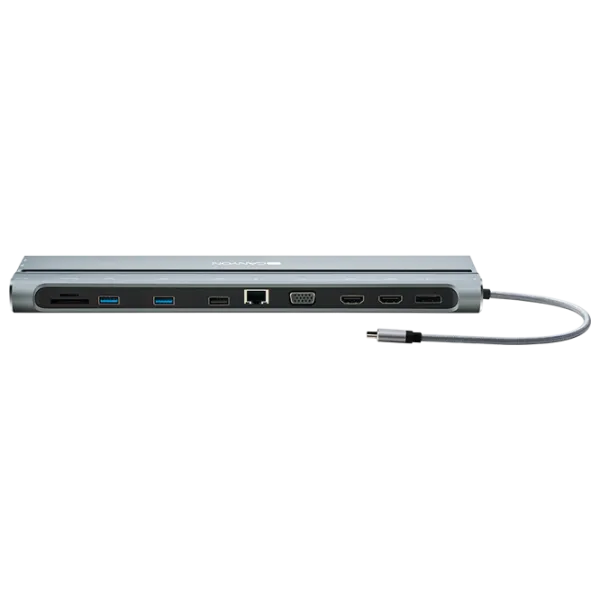 Adapter Canyon DS-90 USB Type-C/ Silver photo 3