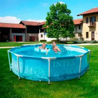 Piscină Intex 28208 4485 l/ Cu cadru/ Blue photo 5