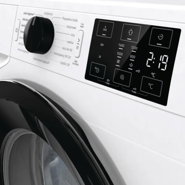 Mașină de spălat Gorenje WNEI 94 AS/PL 9 kg / 1400 rpm / White photo 8