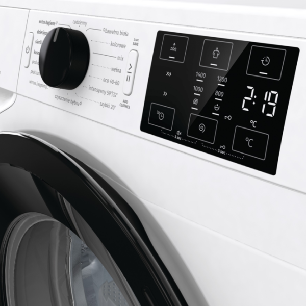 Mașină de spălat Gorenje WNEI 94 AS/PL 9 kg / 1400 rpm / White photo 8