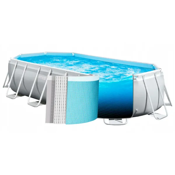 Piscină Intex 26796 13365 l/ Cu cadru/ Blue photo 2 Piscină Intex 26796 13365 l/ Cu cadru/ Blue photo 2