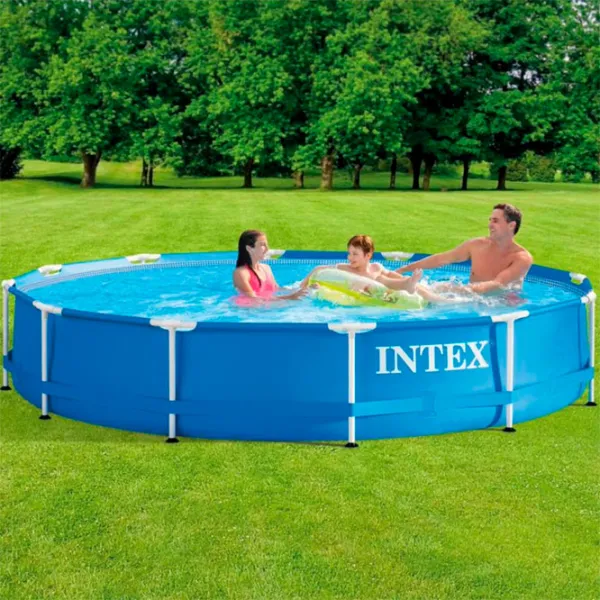 Piscină Intex 28212 6503 l/ Cu cadru/ Blue photo 4 Piscină Intex 28212 6503 l/ Cu cadru/ Blue photo 4