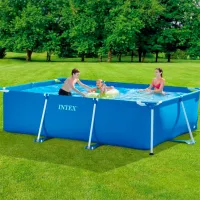 Piscină Intex 28272 3834 l/ Cu cadru/ Blue photo 4