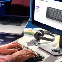 Tastatură Logitech MX Mechanical Tactile Quiet Fără fir/ Gray photo 5