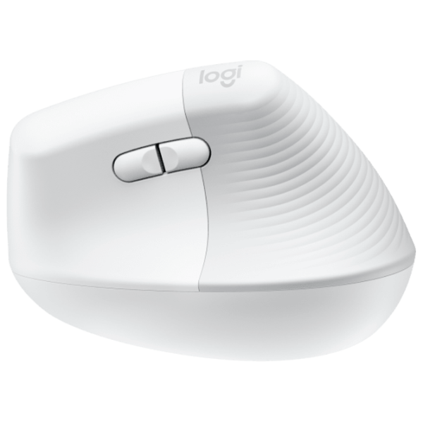 Mouse Logitech Lift Vertical Bluetooth, USB/ White photo 4 Mouse Logitech Lift Vertical Bluetooth, USB/ White photo 4