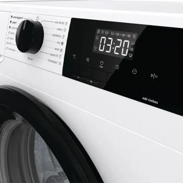Mașină de spălat Gorenje WNHEI 74 SAS/PL 7 kg / 1400 rpm / White photo 7
