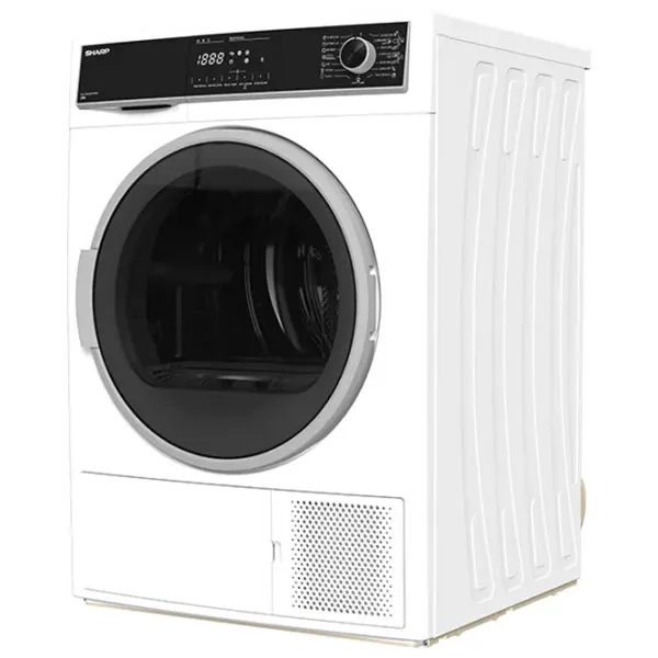 Сушильная машина SHARP KD-HHH8S7GW2-EE 8 кг/ Белый photo 2