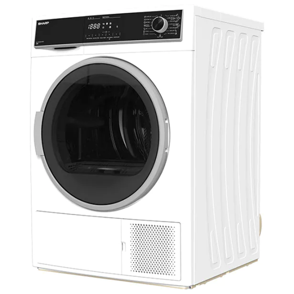 Сушильная машина SHARP KD-HHH8S7GW2-EE 8 кг/ Белый photo 2