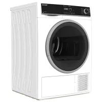 Сушильная машина SHARP KD-HHH8S7GW2-EE 8 кг/ Белый photo 3