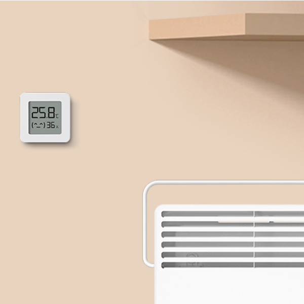 Senzor de Temperatură si Umiditate Xiaomi Mi Temperature and Humidity Monitor 2 White photo 4