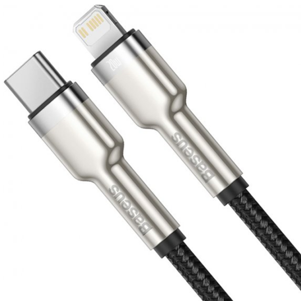 Кабель для телефона CATLJK-B01 Baseus USB Type-C + Lightning 2 м/ Черный photo 2