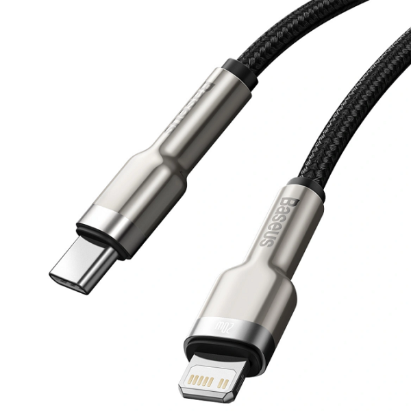 Кабель для телефона CATLJK-B01 Baseus USB Type-C + Lightning 2 м/ Черный photo 3