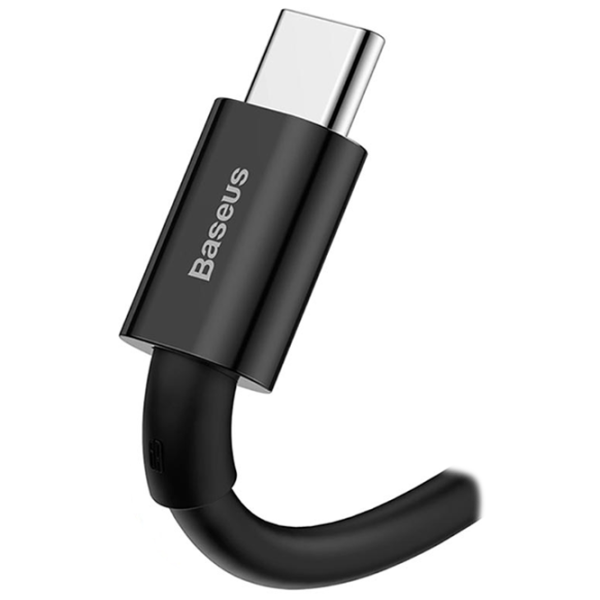 Кабель для телефона CAKF000201 Baseus USB Type-A + USB Type-C 2 м/ Черный photo 3