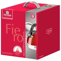 Ceainic Rondell RDS-498 3l Oțel inoxidabil / Bachelit / Red photo 5