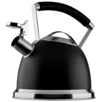 Ceainic Ardesto AR0747KS 2.5l Oțel inoxidabil / Bachelit / Black photo 3