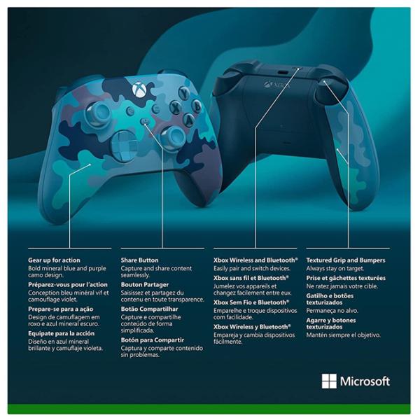 Контролер Microsoft Xbox Series Беспроводные/ 12 buttons/ Mineral photo 6