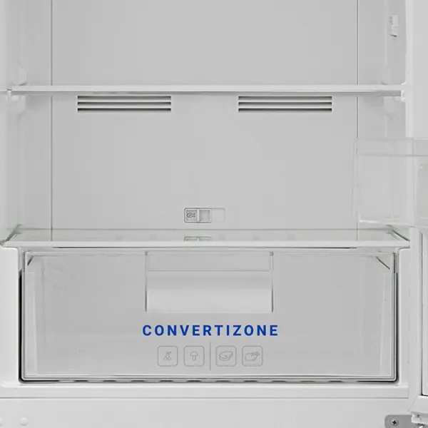 Frigider Daewoo FKM295FIR0MD cu congelator jos 294 l / 186 cm / Inox photo 5