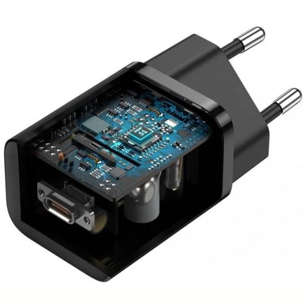 Сетевое зарядное устройство Baseus CCSP020101 3 A/ Черный photo 6