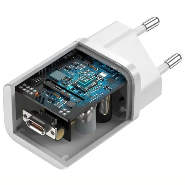Сетевое зарядное устройство Baseus CCSP020101 3 A/ Белый photo 6