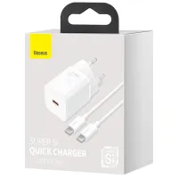 Încărcător de rețea Baseus TZCCSUP-L02 3 A/ White photo 5