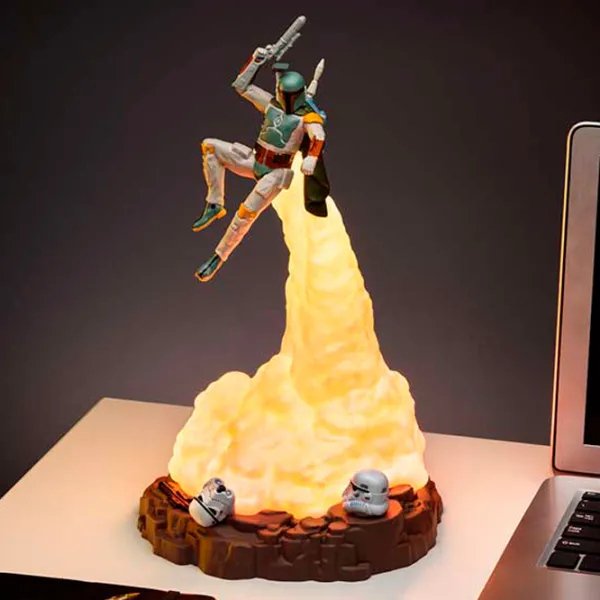 Lampă de masă fan Paladone Boba Fett Diorama White photo 4