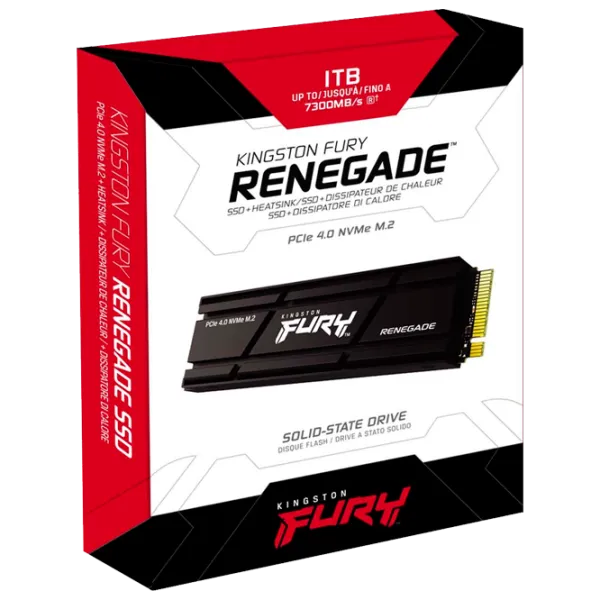 SSD Kingston FURY Renegade Heatsink 1 TB M.2 NVMe photo 3