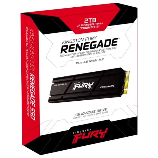 SSD Kingston FURY Renegade Heatsink 2 ТБ M.2 NVMe photo 3