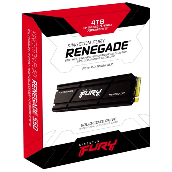 SSD Kingston FURY Renegade Heatsink 4 ТБ M.2 NVMe photo 3