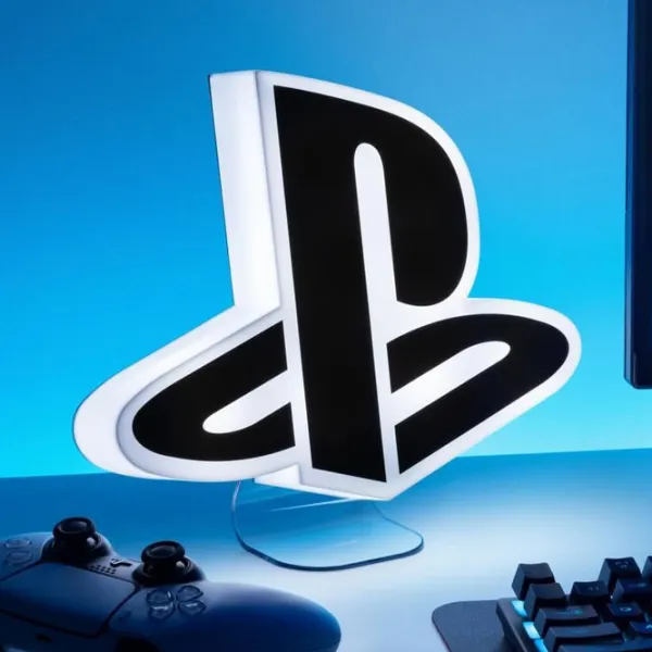 Настольная лампа фан Paladone Playstation Logo Белый photo 2
