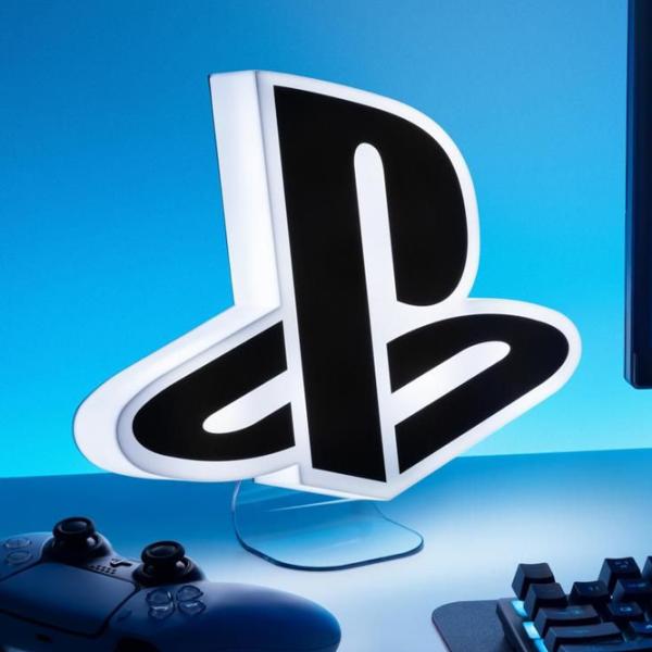 Настольная лампа фан Paladone Playstation Logo Белый photo 2