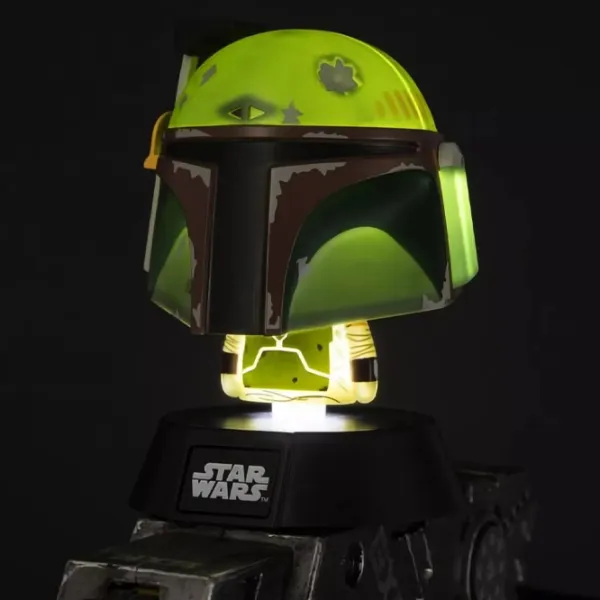Настольная лампа фан Paladone Boba Fett Icon Разноцветный photo 4