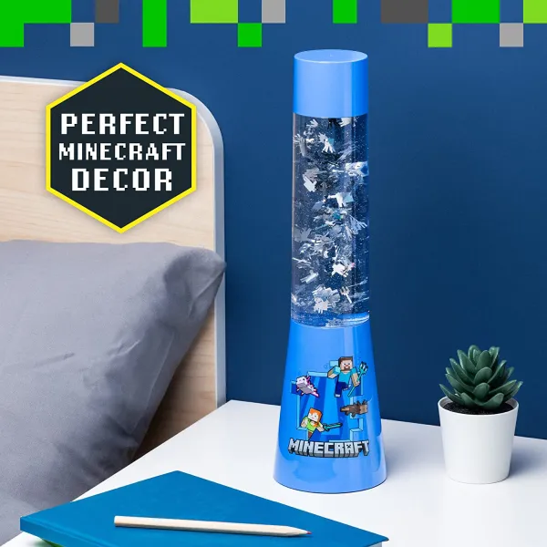 Настольная лампа фан Paladone Glitter Lava Lamp Синий photo 3