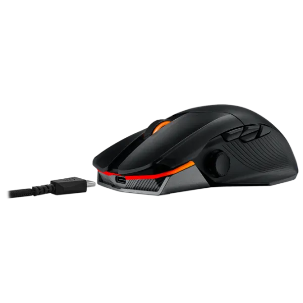 Мышь Asus ROG Chakram X Bluetooth, USB/ Черный photo 6 Мышь Asus ROG Chakram X Bluetooth, USB/ Черный photo 6