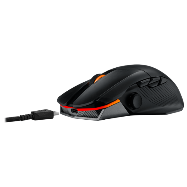 Мышь Asus ROG Chakram X Bluetooth, USB/ Черный photo 6 Мышь Asus ROG Chakram X Bluetooth, USB/ Черный photo 6