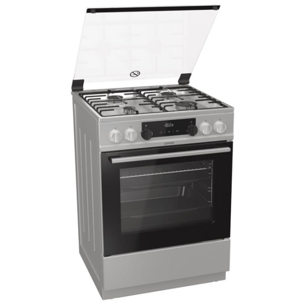 Aragaz Gorenje K 634 XH Pe gaz/ Inox/ Black photo 2 Aragaz Gorenje K 634 XH Pe gaz/ Inox/ Black photo 2