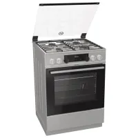 Aragaz Gorenje K 634 XH Pe gaz/ Inox/ Black photo 2