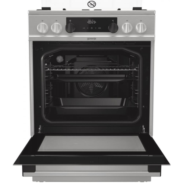 Aragaz Gorenje K 634 XH Pe gaz/ Inox/ Black photo 6 Aragaz Gorenje K 634 XH Pe gaz/ Inox/ Black photo 6