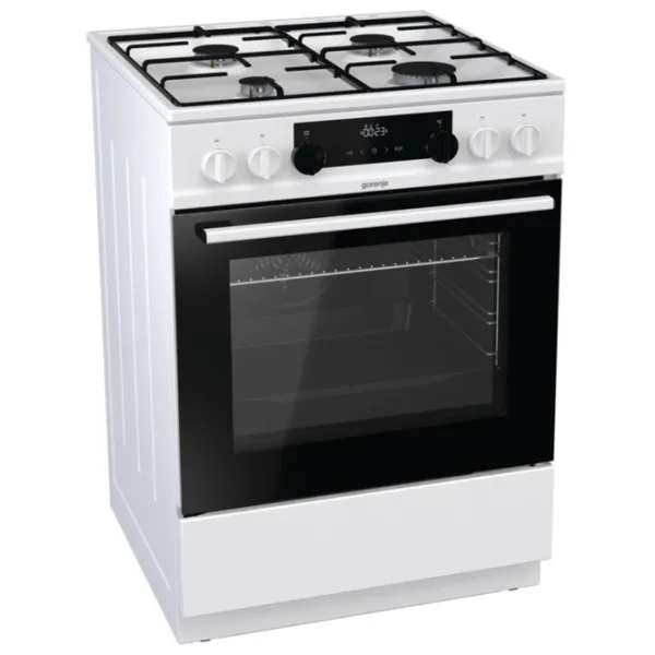 Плита Gorenje KS 635 W Газовая/ Белый/ Черный photo 2