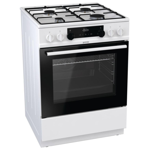 Плита Gorenje KS 635 W Газовая/ Белый/ Черный photo 2