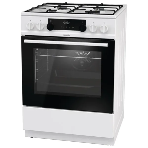 Плита Gorenje KS 635 W Газовая/ Белый/ Черный photo 3
