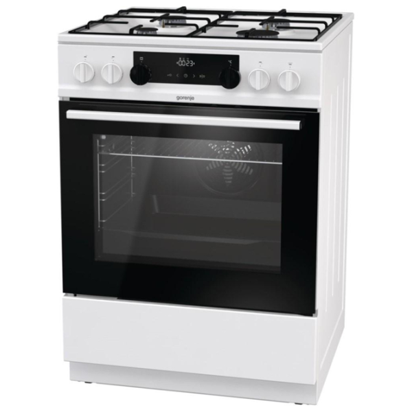 Плита Gorenje KS 635 W Газовая/ Белый/ Черный photo 3