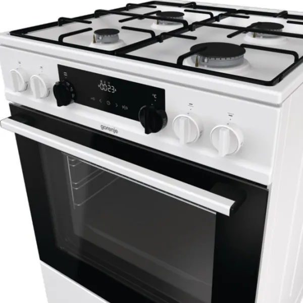 Плита Gorenje KS 635 W Газовая/ Белый/ Черный photo 6