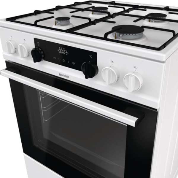 Плита Gorenje KS 635 W Газовая/ Белый/ Черный photo 6