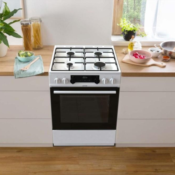 Плита Gorenje KS 635 W Газовая/ Белый/ Черный photo 7