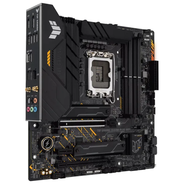 Материнская плата Asus TUF GAMING B660M-PLUS WIFI D4 mATX/ Intel B660M photo 3 Материнская плата Asus TUF GAMING B660M-PLUS WIFI D4 mATX/ Intel B660M photo 3