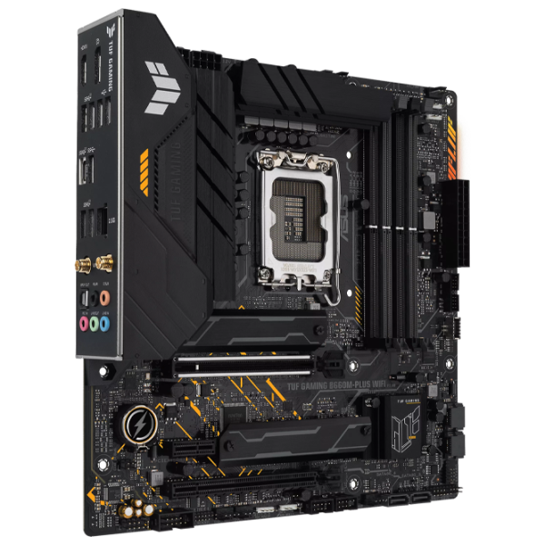 Материнская плата Asus TUF GAMING B660M-PLUS WIFI D4 mATX/ Intel B660M photo 3 Материнская плата Asus TUF GAMING B660M-PLUS WIFI D4 mATX/ Intel B660M photo 3