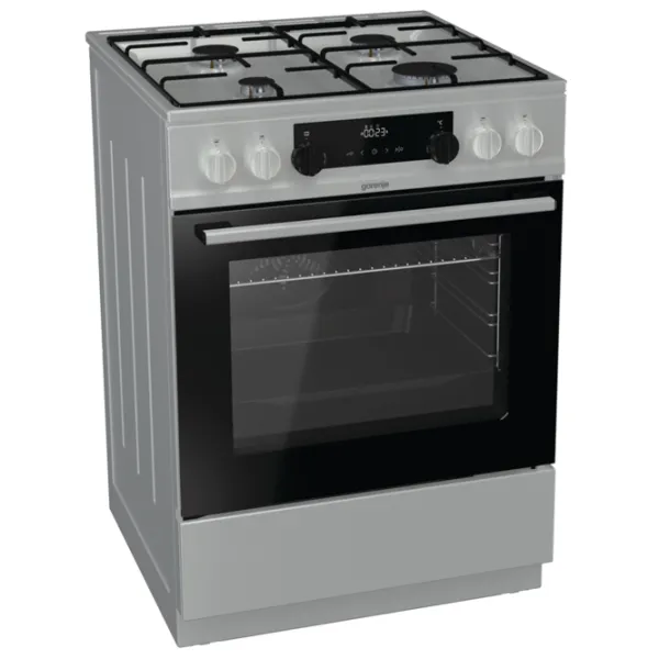 Плита Gorenje KS 635 X Газовая/ Нержавеющая сталь/ Черный photo 2 Плита Gorenje KS 635 X Газовая/ Нержавеющая сталь/ Черный photo 2