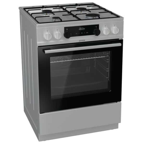 Плита Gorenje KS 635 X Газовая/ Нержавеющая сталь/ Черный photo 2 Плита Gorenje KS 635 X Газовая/ Нержавеющая сталь/ Черный photo 2