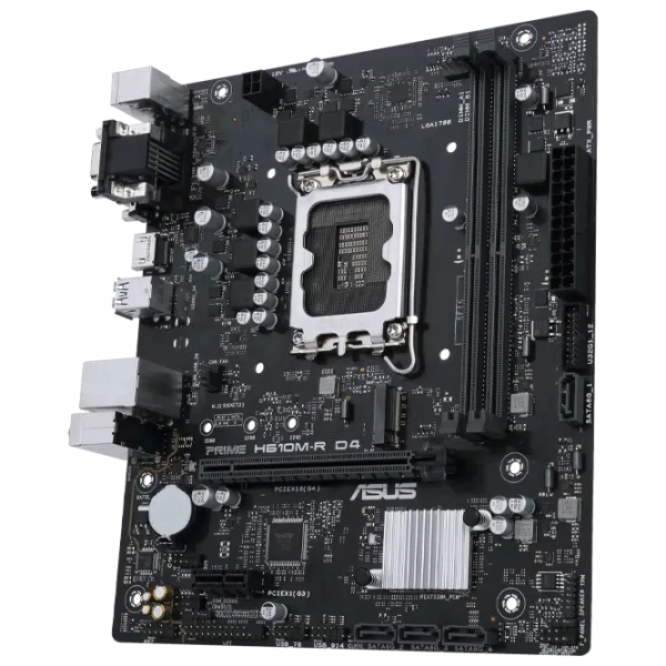 Placă de bază Asus PRIME H610M-R D4-SI mATX / Intel H610 photo 3