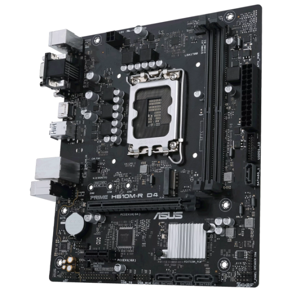 Placă de bază Asus PRIME H610M-R D4-SI mATX / Intel H610 photo 3